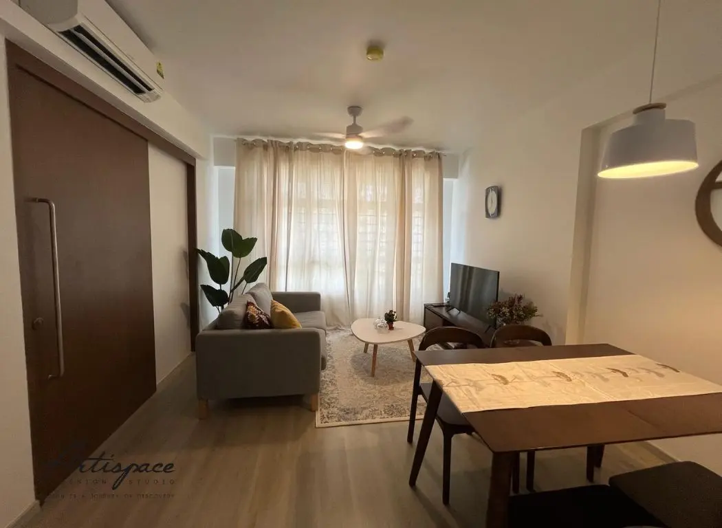 HDB BTO Modern Living Room Renovation Package Showcase