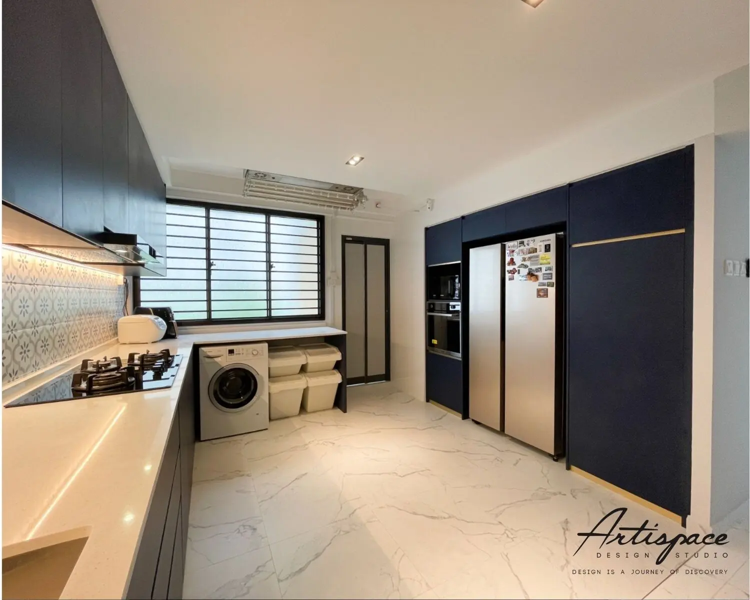 Interior design spatial planning showcase by ArtiSpace Design Studio Singapore