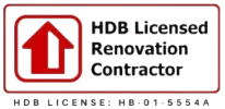 HDB Registered Renovation Contractor Official Certification Badge