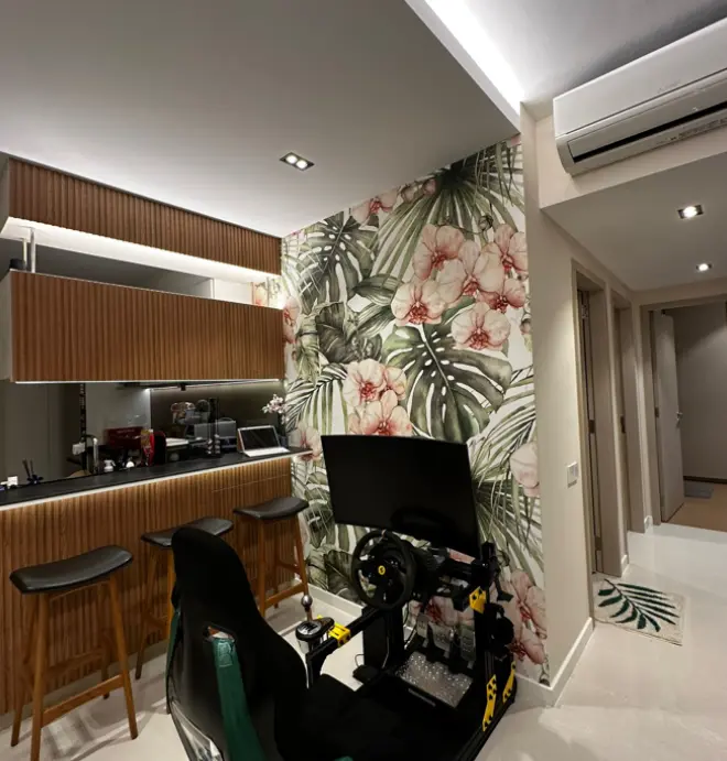 Authenticated Google Review screenshot for stress-free renovation and prompt replies